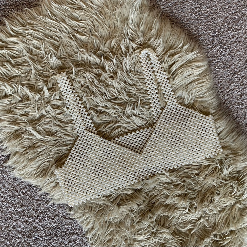 Pearl Bralette Crop Top